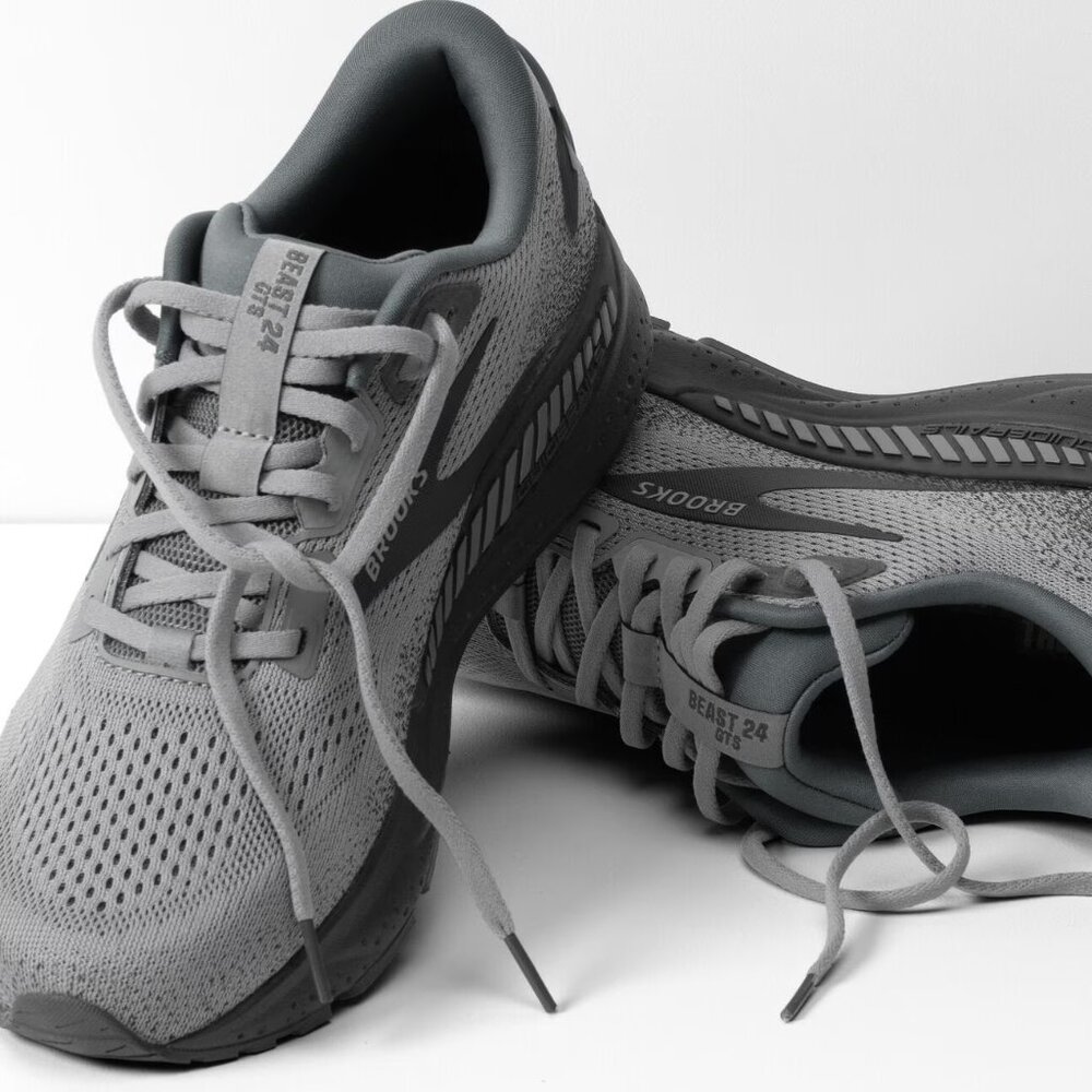 Brooks Men's Beast GTS 24 - Worn Twice Gently - Like Brand New 13 Wide 2e - Picture 13 of 15